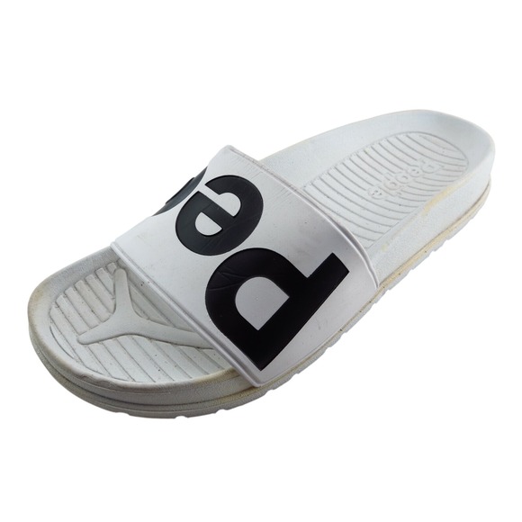 People Other - People Size 9 M White Slides Synthetic Men‎ Shoes